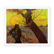 Vincent van Gogh's 'The Sower' painting reproduced as a rolled canvas print