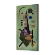 Wassily Kandinsky's 'Extended' painting reproduced as a gallery-wrapped canvas print