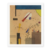 Wassily Kandinsky's 'Spritze (Spray)' painting reproduced as a rolled canvas print
