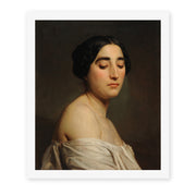 William-Adolphe Bouguereau's 'Disdain' painting reproduced as a rolled canvas print