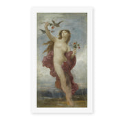 William-Adolphe Bouguereau's 'Study for 'Le Jour'' painting reproduced as a rolled canvas print