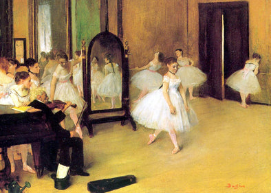 Edgar Degas - The Dancing Class