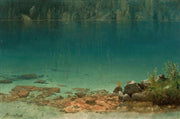 Albert Bierstadt - Lake Scene-Reproduction-Get Custom Art