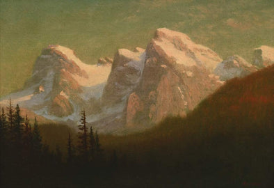 Albert Bierstadt - Late Afternoon Sun