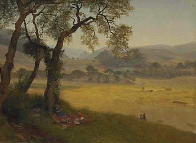 Albert Bierstadt - A Golden Summer Day near Oakland