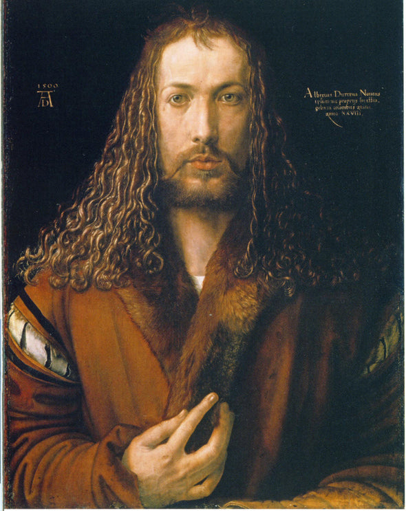 Albrecht Dürer  - Self Portrait at the Age of Twenty Eight 1500 - Get Custom Art