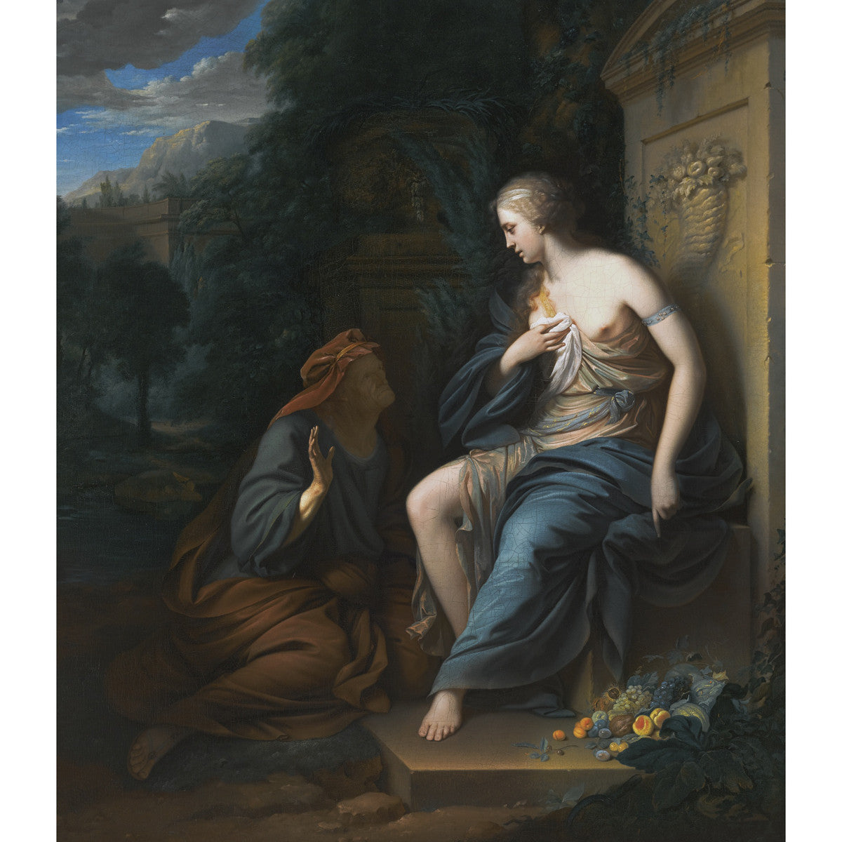 Adriaen van der Werff - Vertumnus and Pomona - Get Custom Art