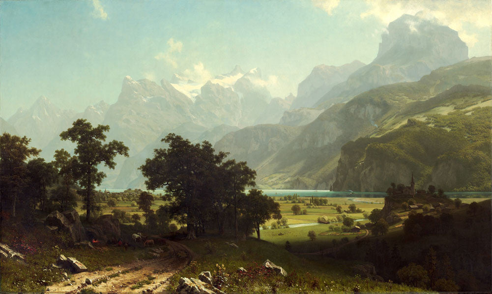 Albert Bierstadt - Lake Lucerne