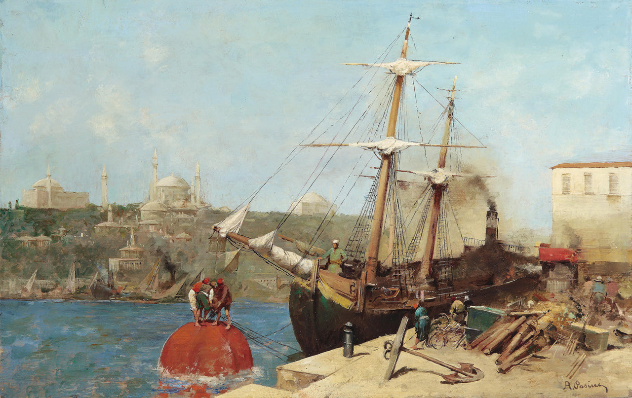 Alberto Pasini - At the Golden Horn - Get Custom Art