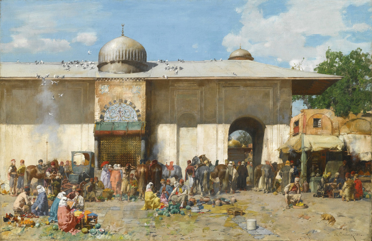 Alberto Pasini - Market Day - Get Custom Art