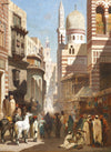 Alberto Pasini - Street in Cairo - Get Custom Art