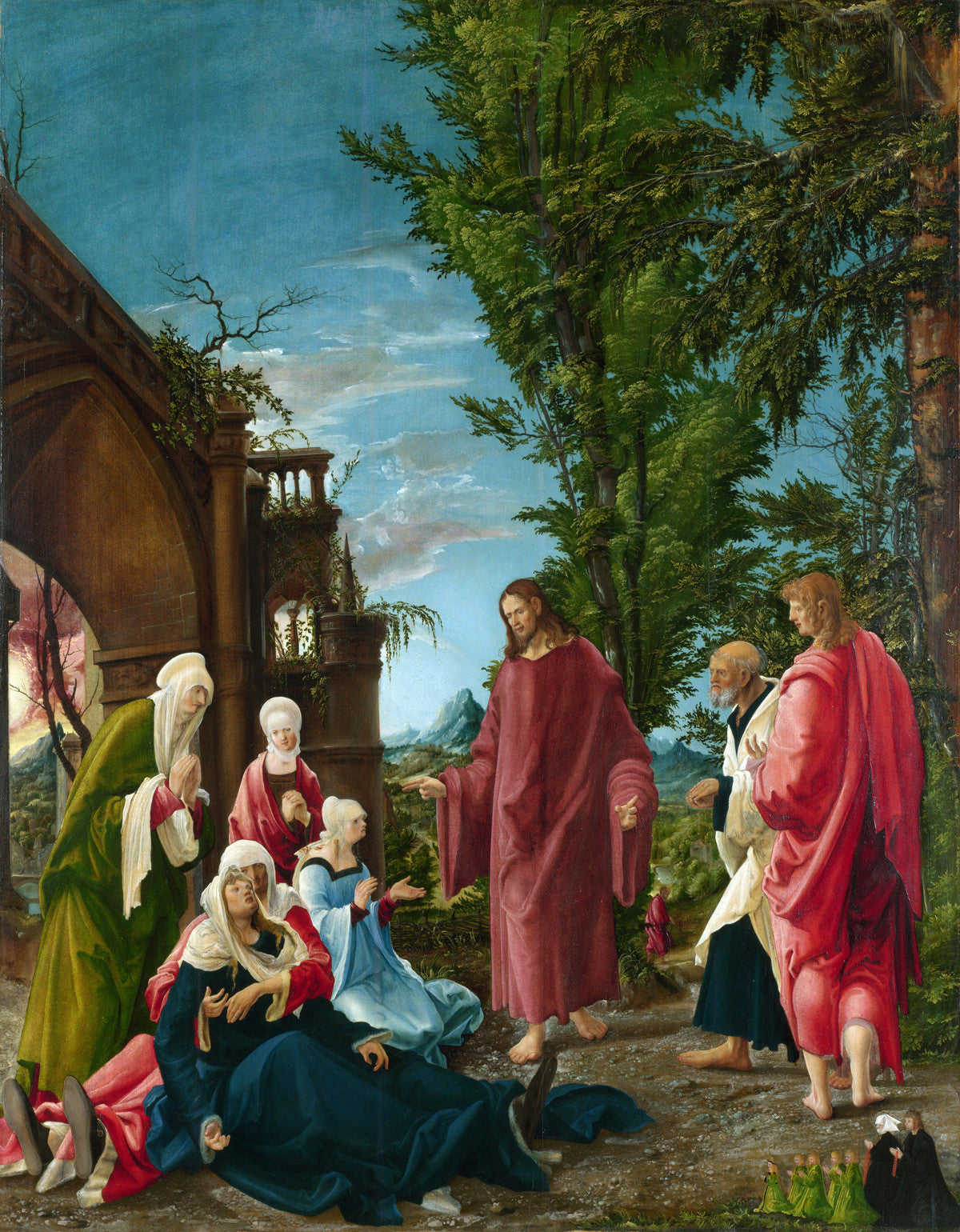 Albrecht Altdorfer - Christ Taking Leave of his Mother - Get Custom Art