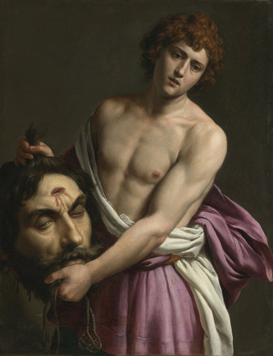 Alessandro Turchi (L'Orbetto) - David with the Head of Goliath - Get Custom Art