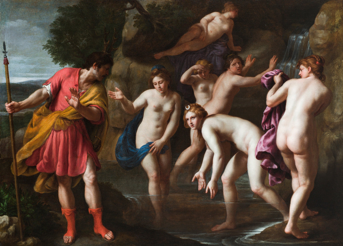 Alessandro Turchi (L'Orbetto) - Diana and Actaeon - Get Custom Art