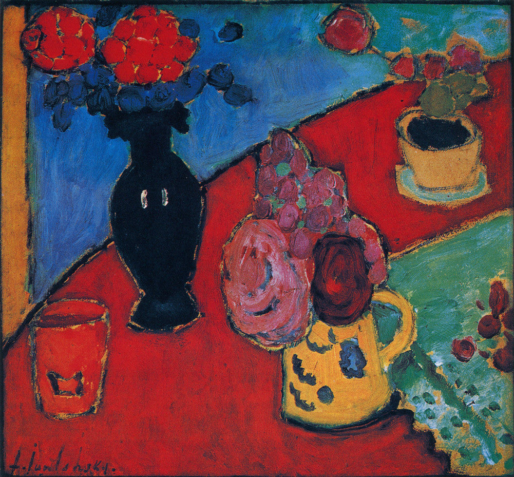 Alexej von Jawlensky - Still Life with Vase and Jug