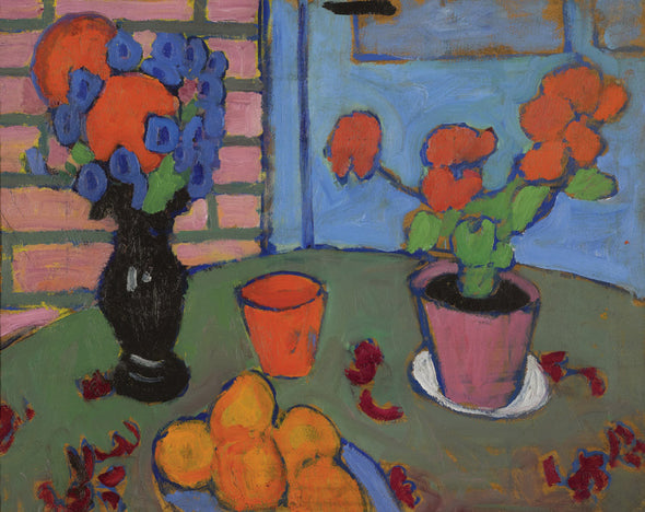 Alexej von Jawlensky - Still-life with Flowers and Oranges