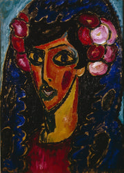 Alexej von Jawlensky - The Blue Mantilla