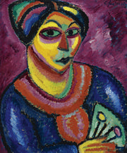 Alexej von Jawlensky - Woman with a Green Fan