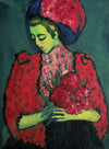 Alexej von Jawlensky - Young Girl with Peonies