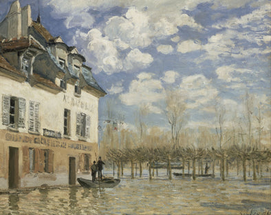 Alfred Sisley - Flood at Port Marly - Get Custom Art
