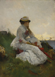 Alfred Stevens - Pensive - Get Custom Art