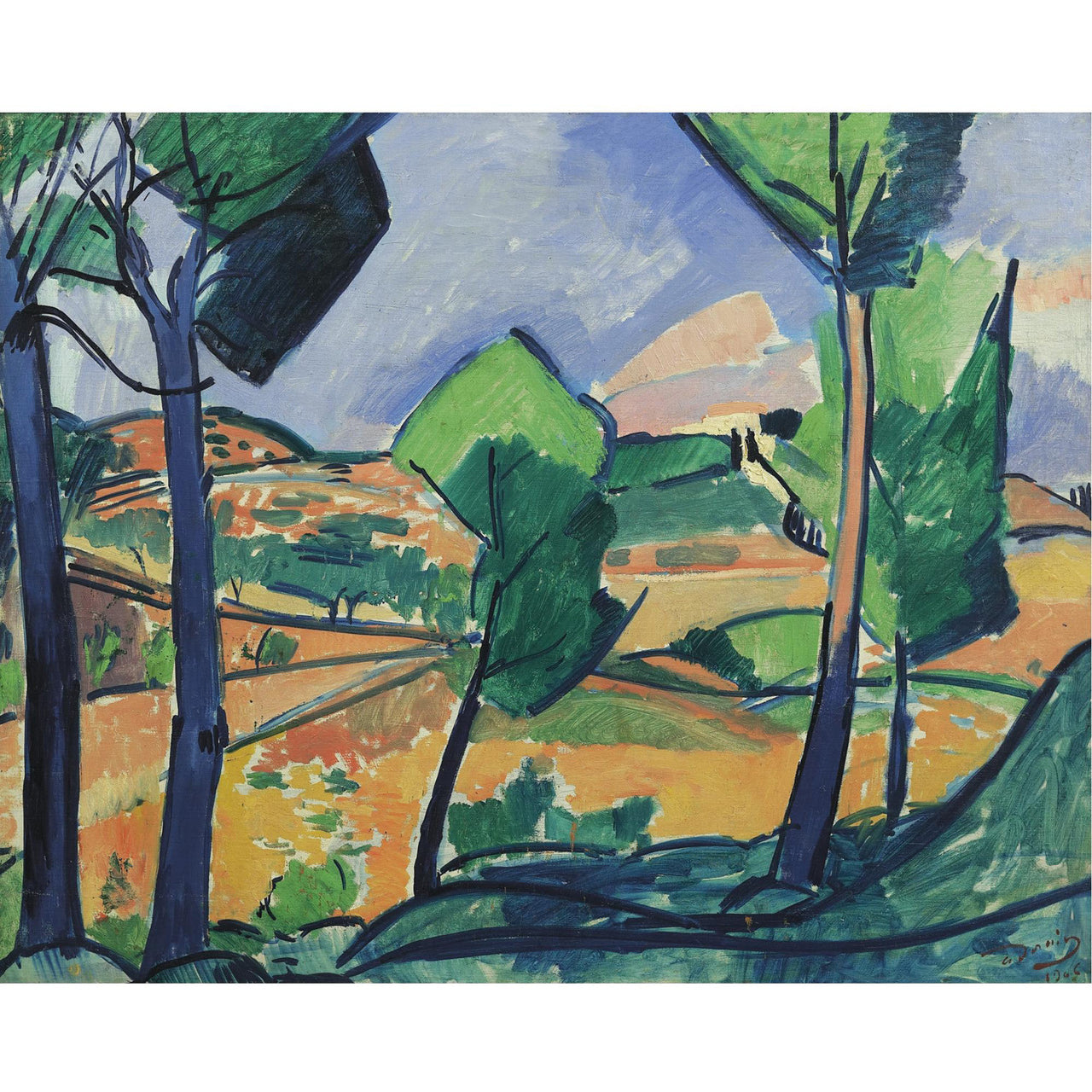 André Derain - Paysage Provençal - Get Custom Art