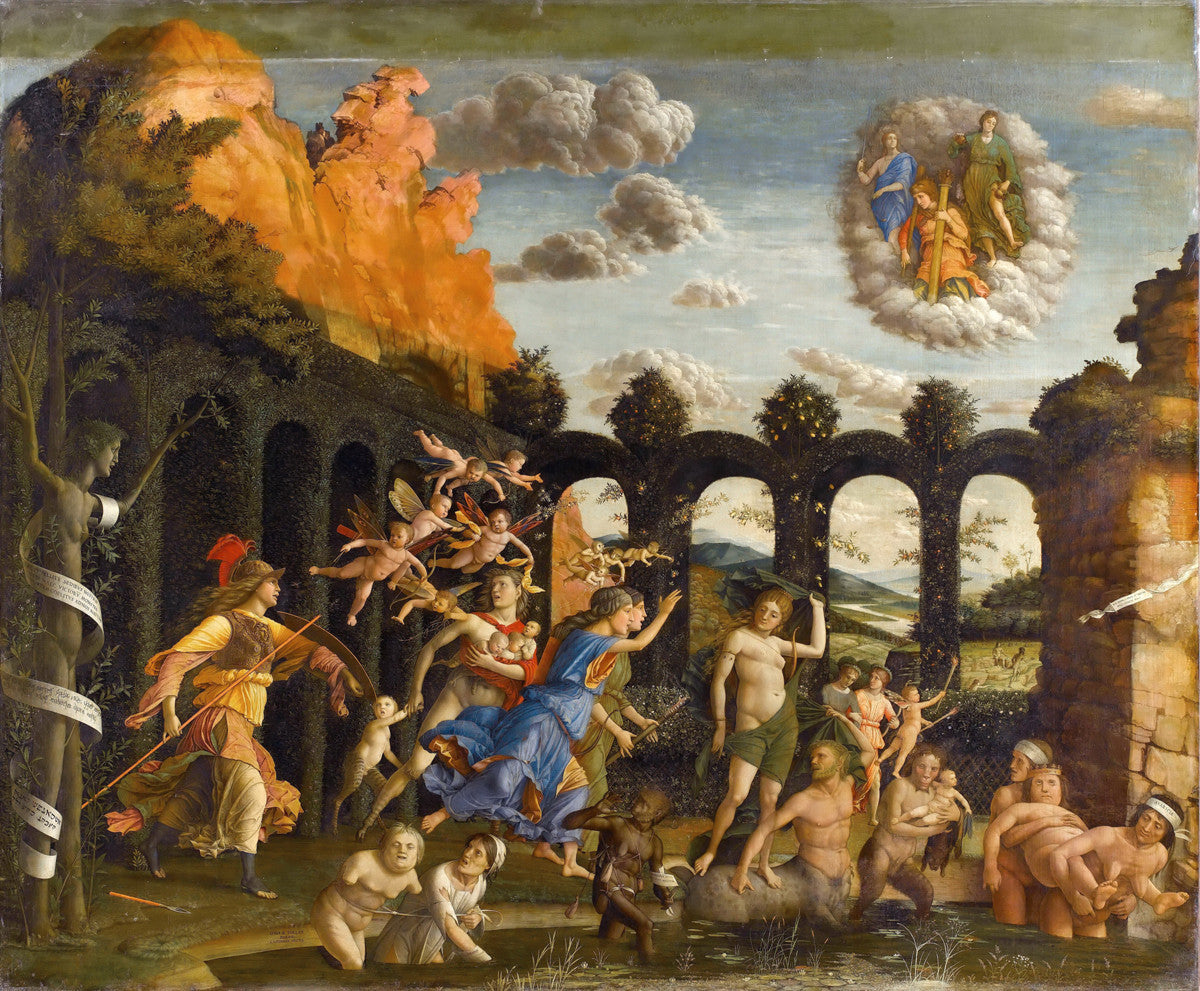 Andrea Mantegna - Triumph of the Virtues - Get Custom Art