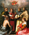 Andrea del Sarto - Dispute about the Trinity