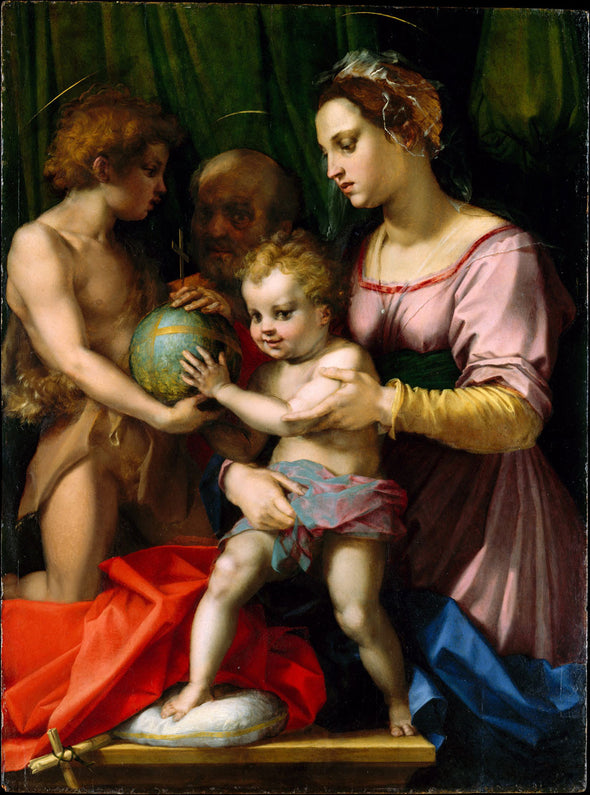 Andrea del Sarto - The Holy Family with the Young Saint John the Baptist