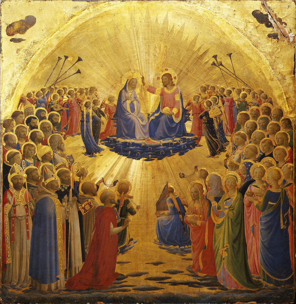 Angelico Fra - The Coronation of the Virgin-Reproduction-Get Custom Art