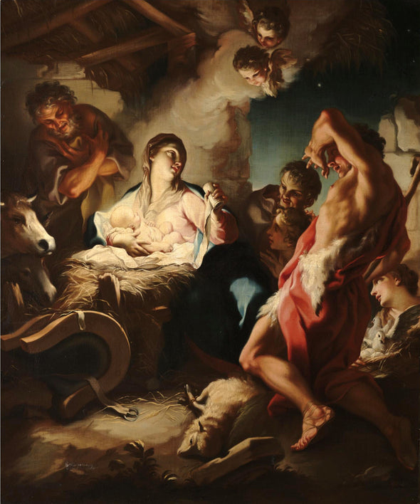 Antonio Balestra - The Adoration of the Shepherds - Get Custom Art