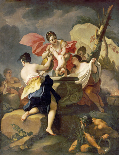 Antonio Balestra - Thetis Dipping The Infant Achilles Into Water From The Styx - Get Custom Art