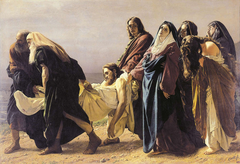 Antonio Ciseri - The Deposition of Christ