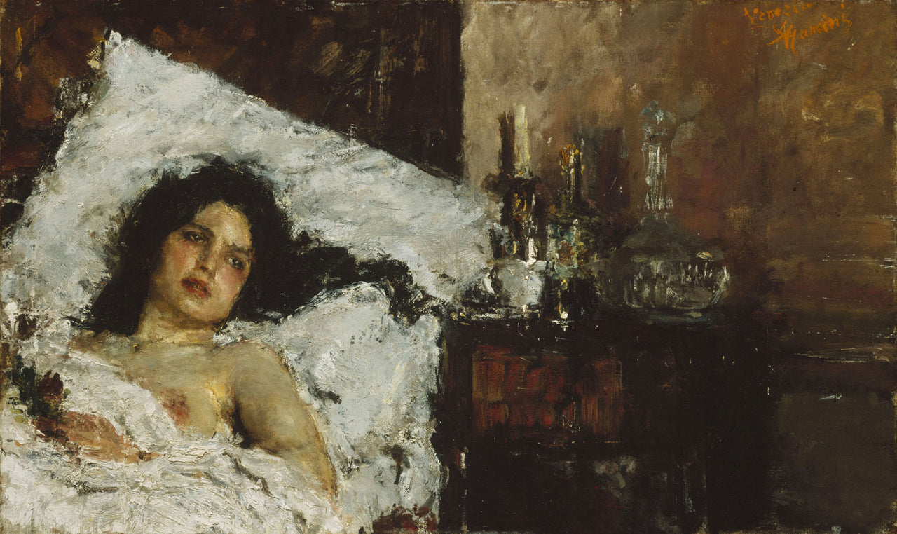 Antonio Mancini - Resting - Get Custom Art