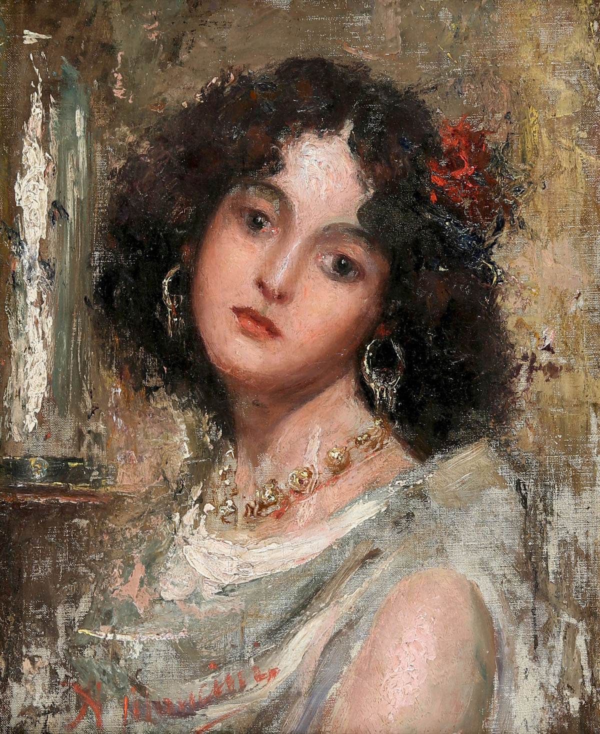 Antonio Mancini - The Italian Beauty