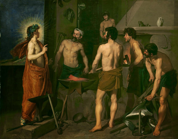 Diego Velázquez - Apollo in the Forge of Vulcan