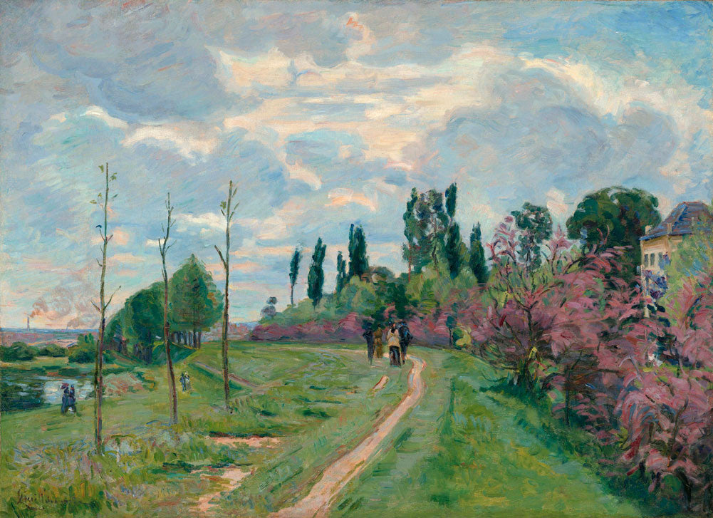 Armand Guillaumin - Paysage d'Ile de France-Reproduction-Get Custom Art