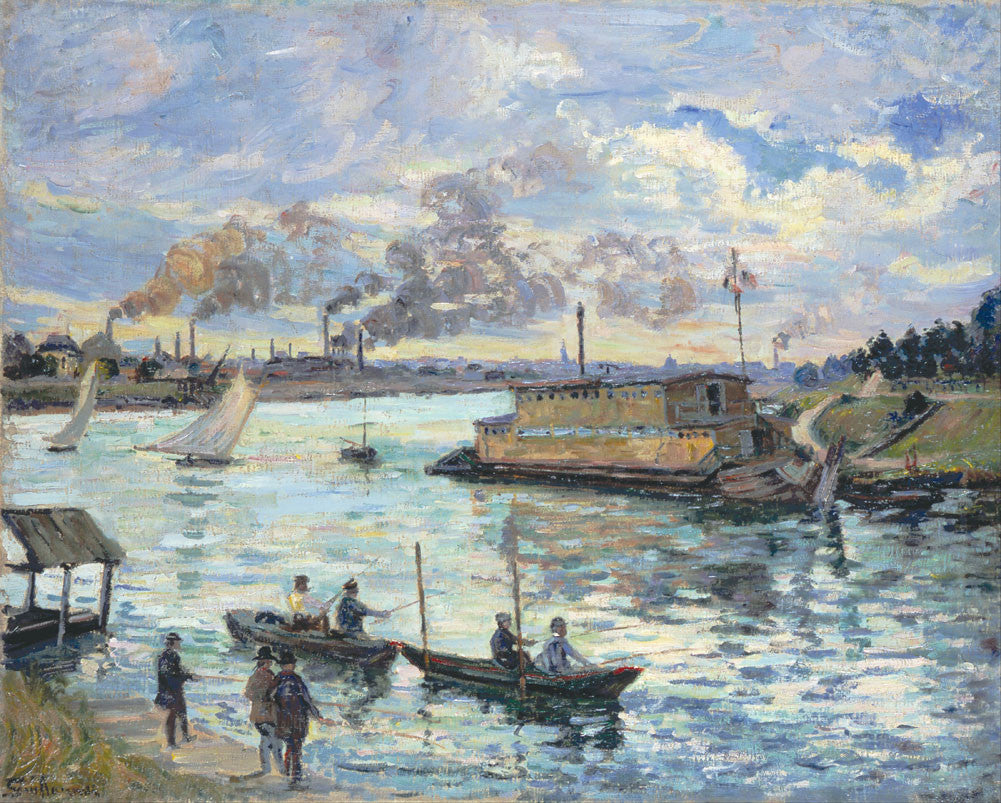 Armand Guillaumin - River Scene