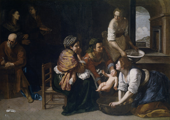 Artemisia Gentileschi - Birth of Saint John the Baptist