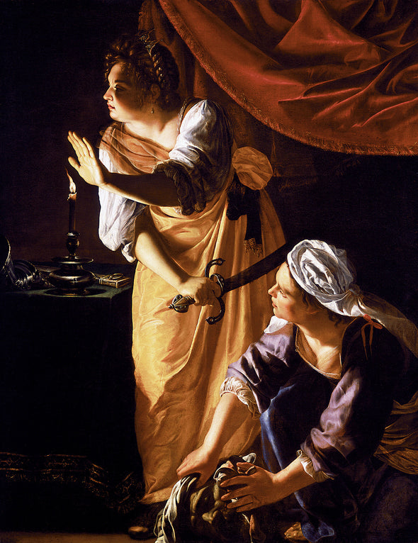 Artemisia Gentileschi - Judith with the head of Holofernes