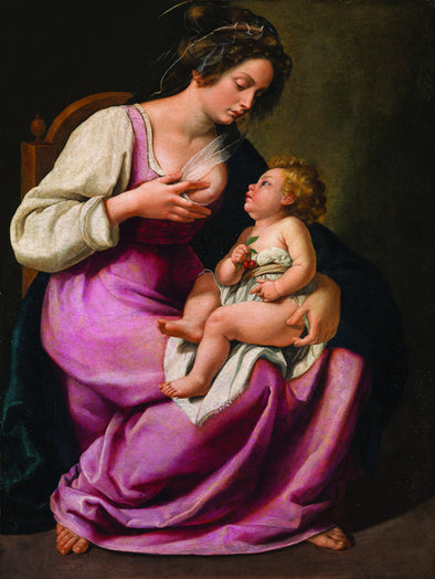 Artemisia Gentileschi - Madonna and Child