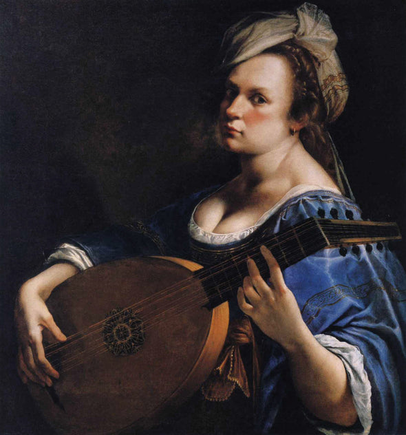 Artemisia Gentileschi - Self Portrait as a Lute Player