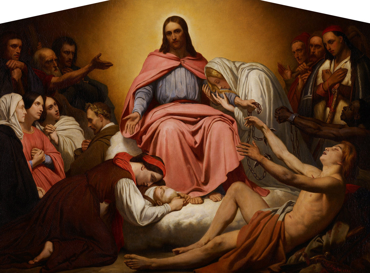 Ary Scheffer - Christus Consolator-Reproduction-Get Custom Art