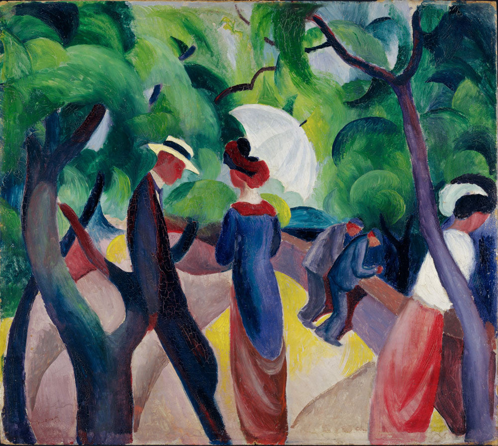 August Macke - Promenade