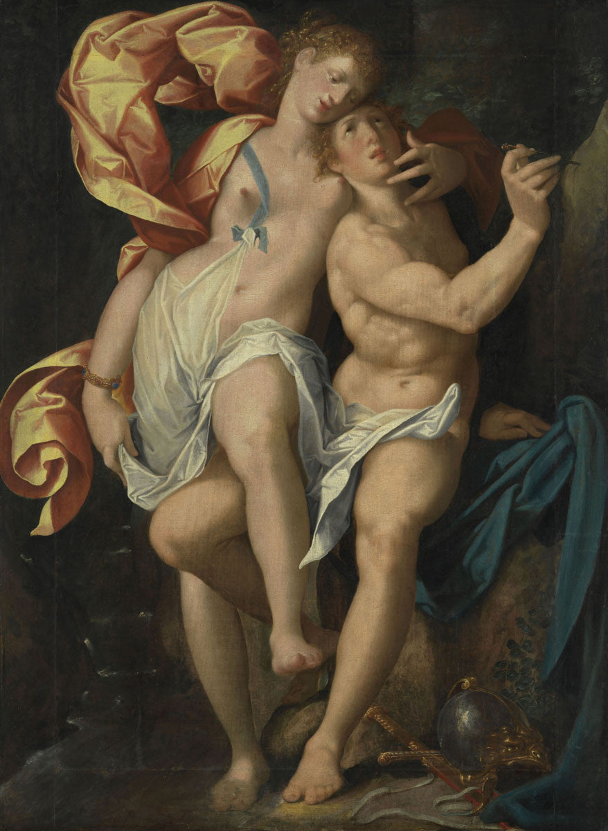 Bartholomeus Spranger - Angelica and Medoro