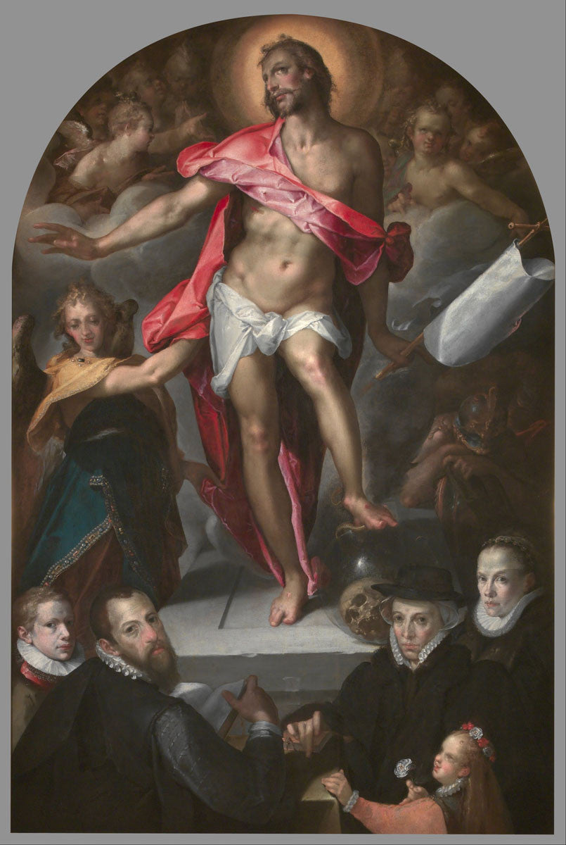 Bartholomeus Spranger - Epitaph of Goldsmith Nicolas Müller of Prague-Reproduction-Get Custom Art