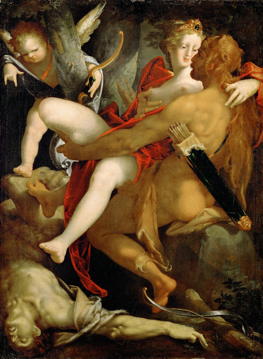 Bartholomeus Spranger - Hercules, Deianira and Nessus