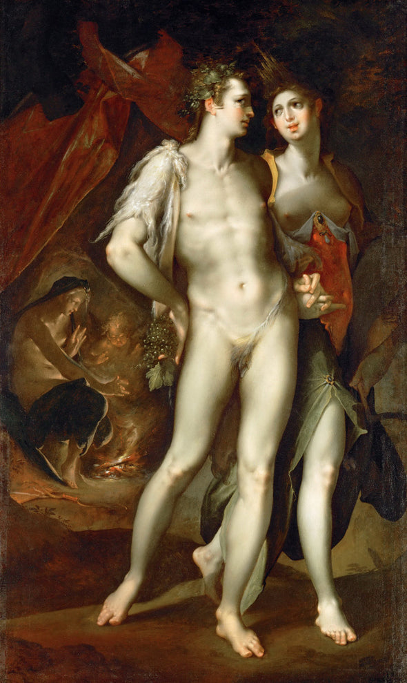 Bartholomeus Spranger - Sine Cerere et Baccho friget Venus