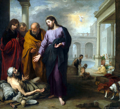 Bartolomé Esteban Murillo - Christ healing the Paralytic