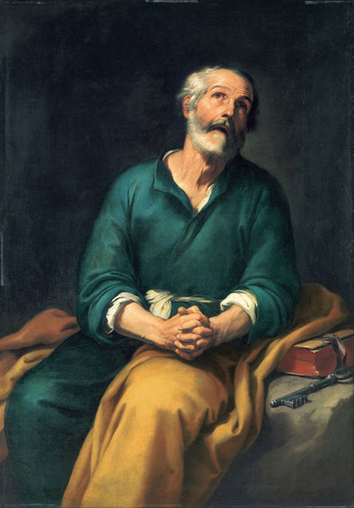 Bartolomé Esteban Murillo - Saint Peter in Tears